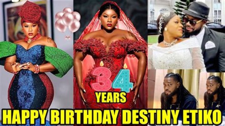 
Actress Destiny Etiko tears up as her son gave her a surprise birthday 