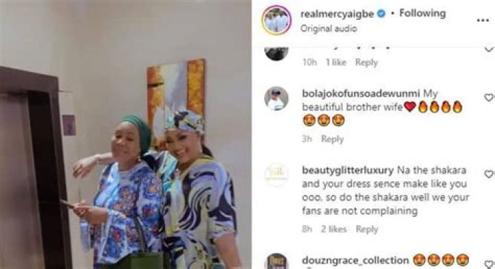 
Actress Mercy Aigbe Links Up With Veteran Colleague Faithia Williams 