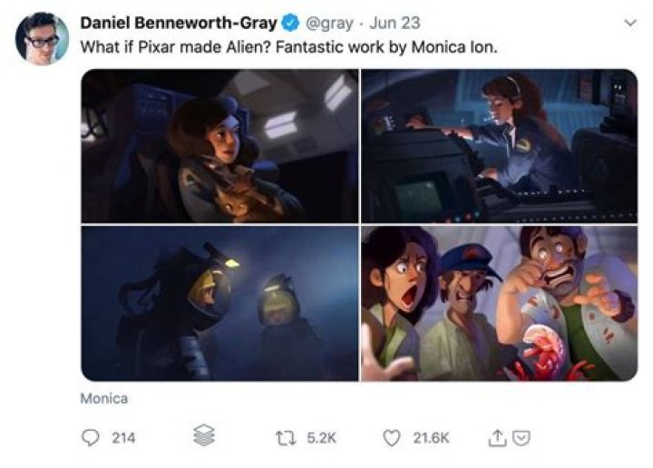 
Alien In Pixar Style Is An Awesome Disney Movie That Will Never Happen 