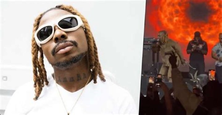 
Asake Performs In Atlanta With Live Goat On Stage 