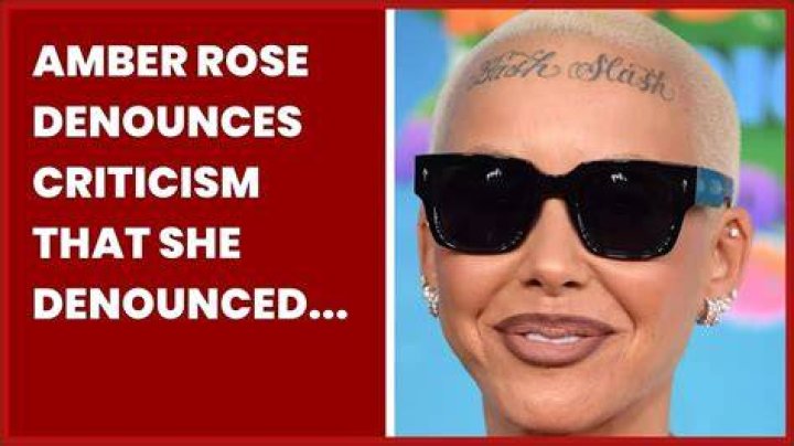 
“Bad timing”: internet criticism of Amber Rose’s new song 