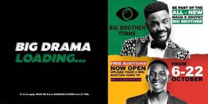 
Big Brother Titans: Organizers begin audition of Big Brother Nigeria/South African edition 