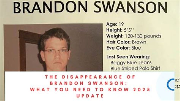 Brandon Swanson Update 2021: Was He Ever Found? Last Phone Call Details