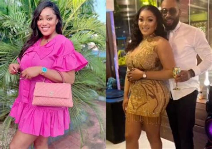 
Congratulations pour in for Frederick Leonard’s fiancée, Peggy Ovire as she shows off baby bump 