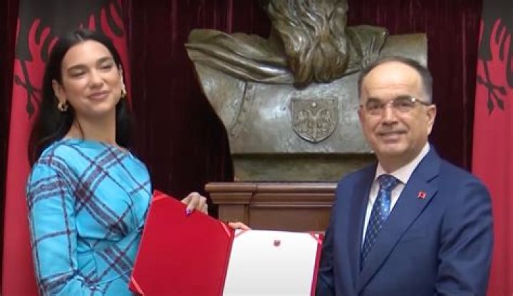 
Dua Lipa Granted Albanian Citizenship By President 