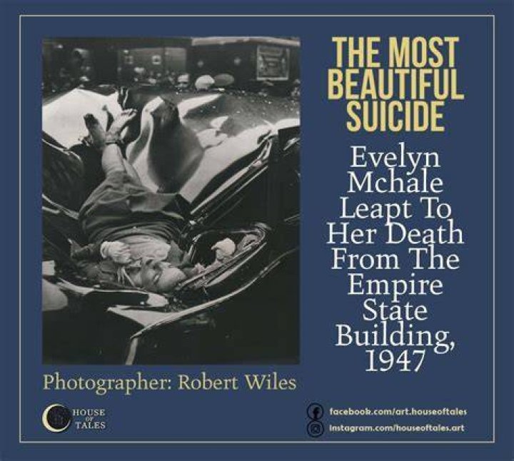 Evelyn Mchale Color Photo: “The Most Beautiful Suicide” Picture Explained