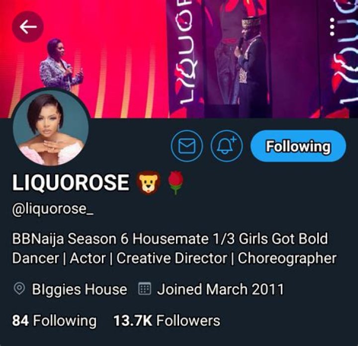 
Former BBNaija Housemate, Liquorose Hits 2.6M Followers On Instagram, Appreciates Fans 