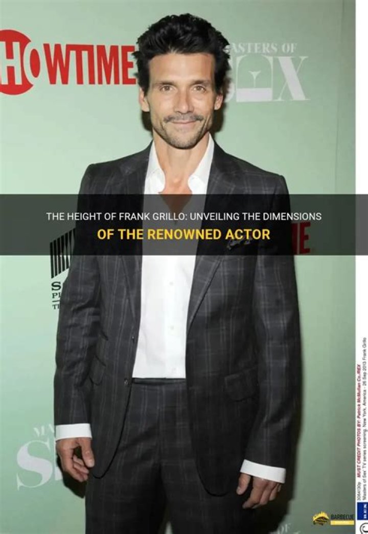 Frank Grillo Height, Weight, Net Worth, Age, Birthday, Wikipedia, Who, Nationality, Biography