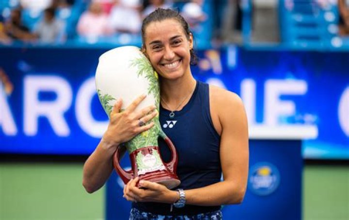 
French Tennis Star Caroline Garcia Grew Up In Saint-Germain-en-Laye With Her Family 