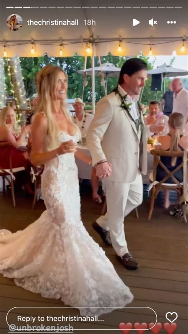 HGTV’s Christina Haack Announces Surprise Wedding To Husband Josh Hall, Wedding Photos & More