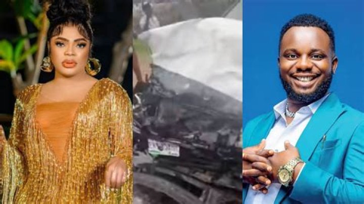 
I Will Never Wish You Bad Despite Calling Me Senior Man – Bobrisky Sympathizes With Sabinus Following Car Accident 