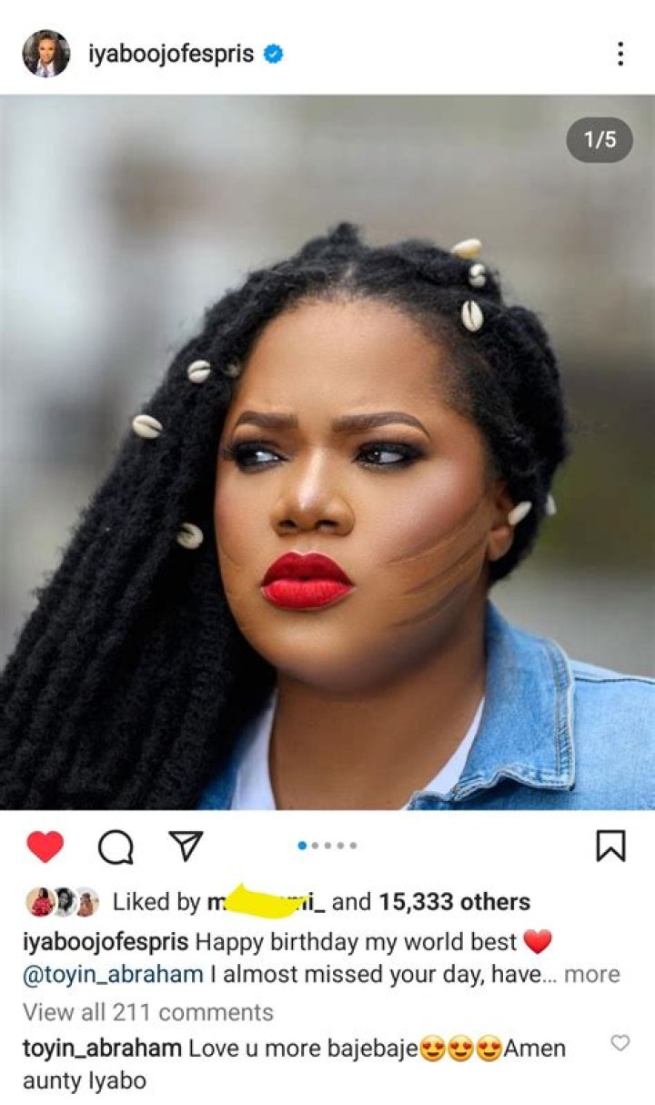 
Iyabo Ojo Apologises To Toyin Abraham Over Late Birthday Wishes || Toyin Responds 