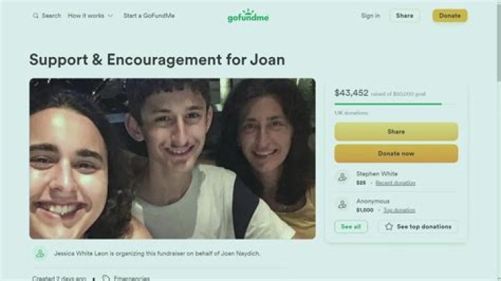 
Joan Naydich GoFundMe raises over $38,000 as teacher’s aide attacked in Matanzas High School video undergoes recovery 