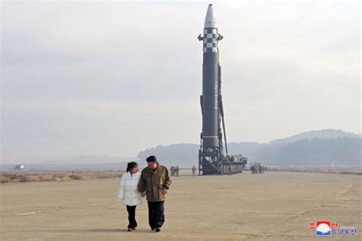 
Kim Jong-un’s Daughter Appears with Dictator at Test of Missile, Which Japan Warns Could Reach U.S. 