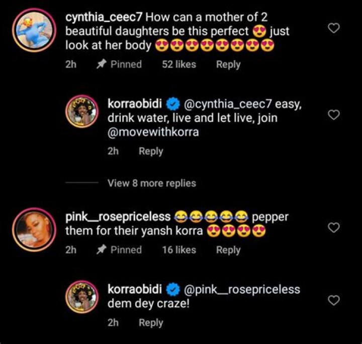 
Korra Obidi Claps Back As She Gets Criticized Over Recent Semi-nude Dance Video 