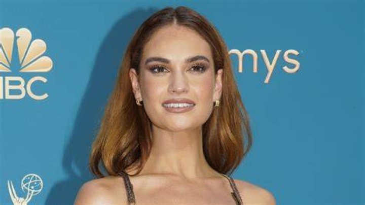
Lily James on Being Sewn Into Her Emmys Dress and Doing Pamela Anderson Justice 