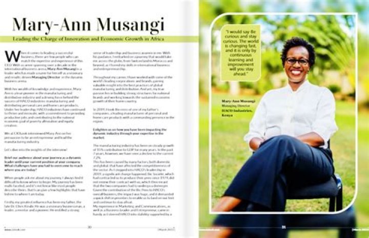 
Mary-Ann Musangi Age, Birthday, Wikipedia, Who, Nationality, Biography 
