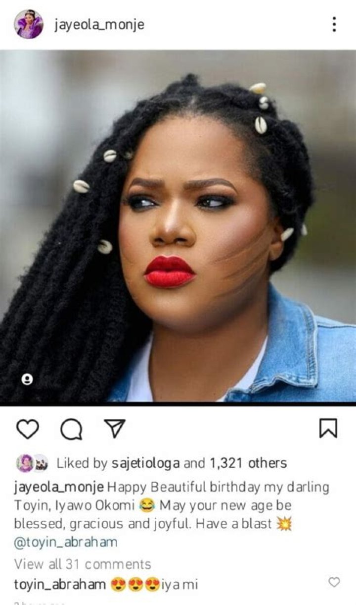 
Mercy Aigbe, Nkechi Blessing, Eniola Badmus, Others Celebrate Toyin Abraham’s Birthday 