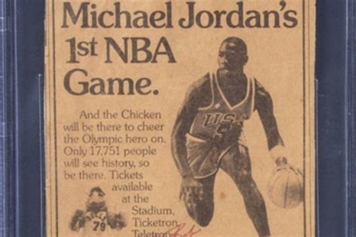 
Michael Jordan’s NBA Debut Tickets Expected To Fetch $300K 