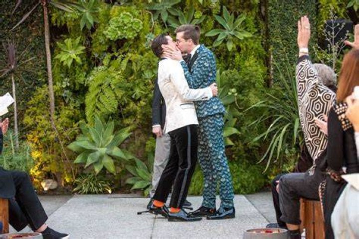 
Moonacre Actor Augustus Prew Married His Husband Jeffery Self At Smog Shoppe 