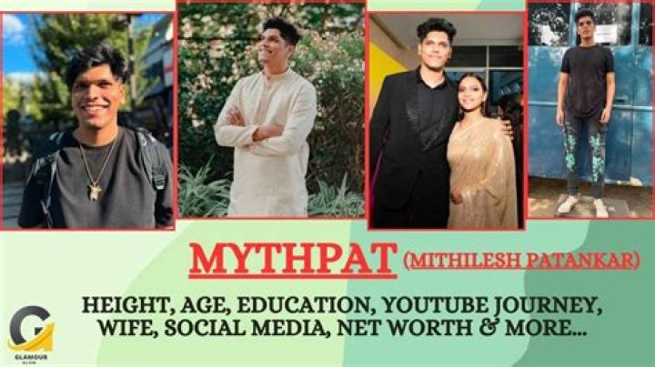 
Mythpat Height, Weight, Net Worth, Age, Birthday, Wikipedia, Who, Nationality, Biography 