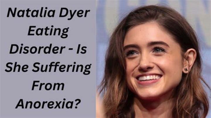 
Natalia Dyer Eating Disorder: Secrets Behind her Weight Loss! 