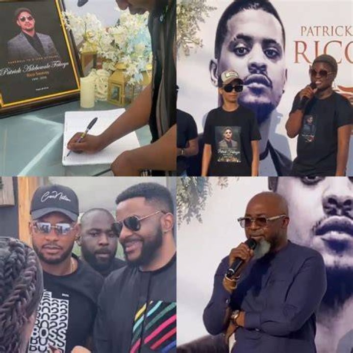 
Netizens React, As Some Celebrities Cry At Late Rico Swavey’s Evening Of Tribute 