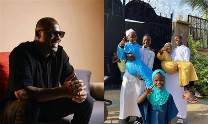 
Nigerians express pride as Ikorodu Bois finally meet with Idris Elba to show his movie remake 