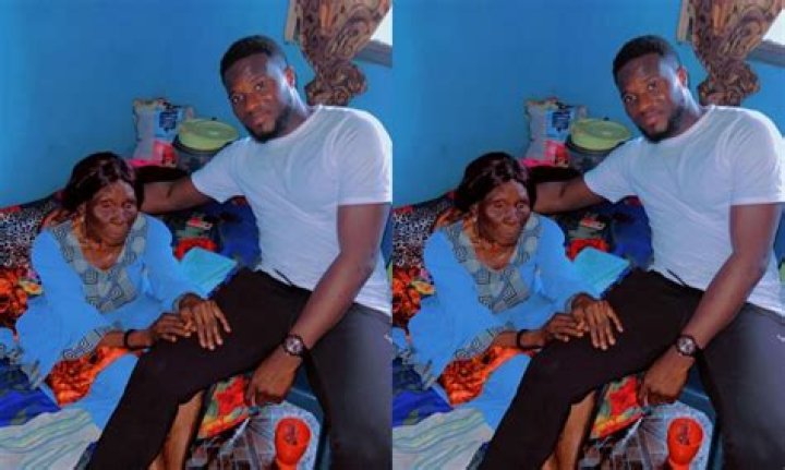 
Nollywood actor Mustapha Sholagbade pens a lovely message as he links up with his grandmother 