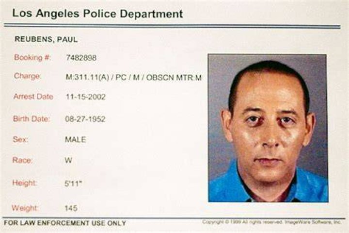 
Paul Reubens was arrested for child porn possession in 2002 after he made career comeback with Blow 