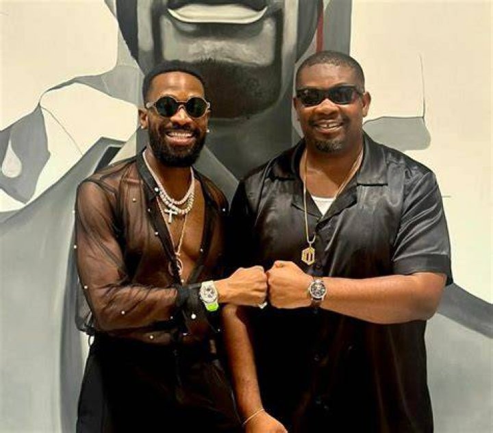 
Reactions As Don Jazzy Shares New Video Of Himself Wearing A Wig 