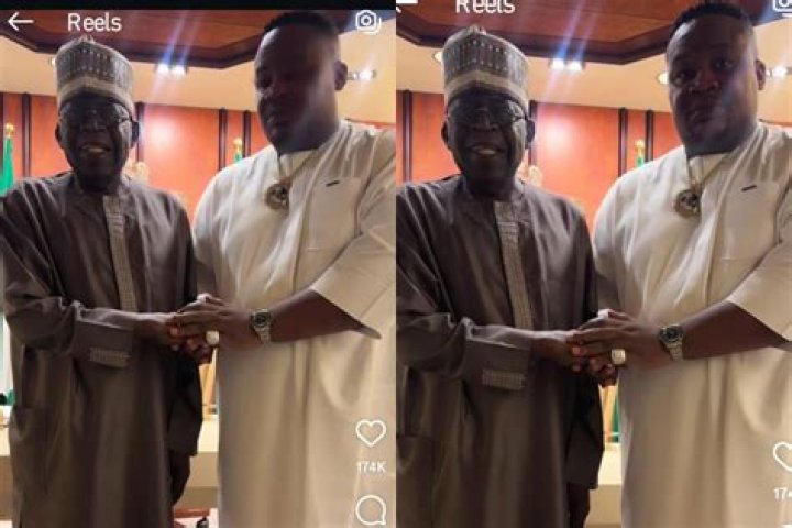 
Reactions As New Photos Of Cubana Chief Priest With His Wife, Angel In Greece Surfaces On Instagram 