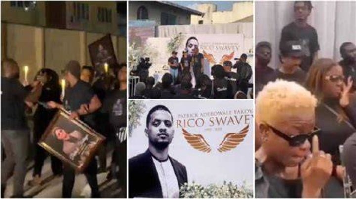 
Rico Swavey: Alex Asogwa, Tobi Bakre, Others Mourn Deceased As Family Announces Burial Date 