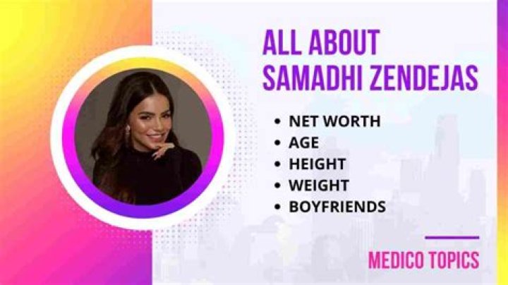 Samadhi Zendejas Height, Weight, Net Worth, Age, Birthday, Wikipedia, Who, Nationality, Biography