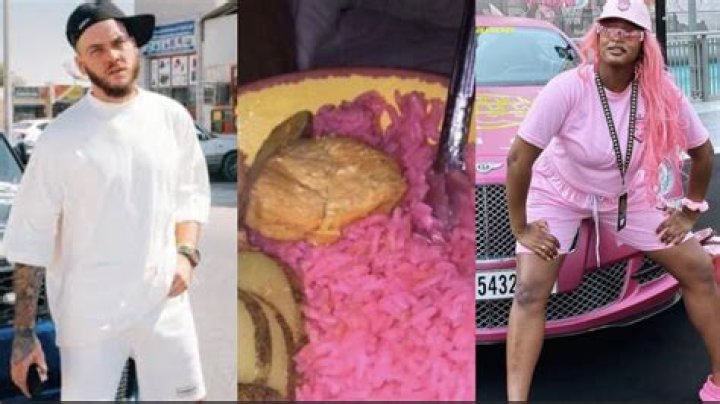 
“She Eats Pink Too…” — Dj Cuppy Stirs Reactions As She Makes Jollof Rice 