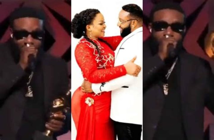 
Singer Kcee Stirs Reactions As He Dedicates His Headies Award To His Wife And Girlfriend 