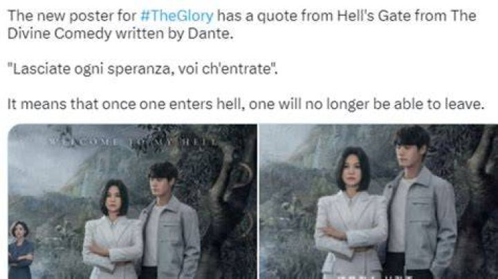 
Song Hye-kyo’s fans decode Dante’s Inferno referenced in the new poster of The Glory 
