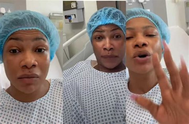 
Tacha Akide Of Big Brother Naija Sends An Important Message To Nigerians From Her Hospital Bed. 