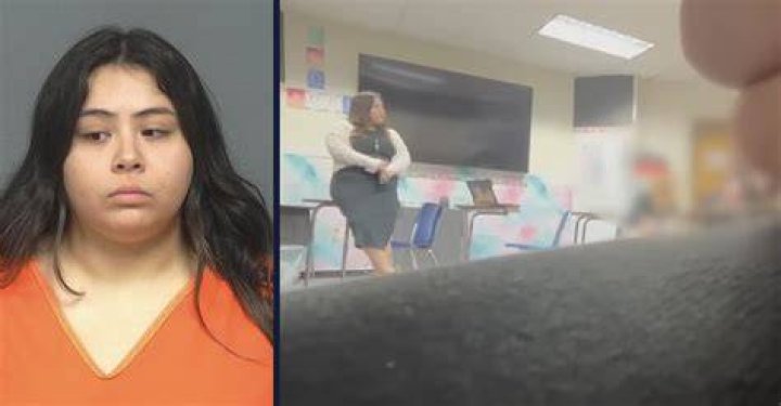 
Texas teacher Natally Garcia arrested after viral video shows her encouraging student brawls in class 