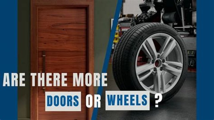 
The Entire Internet Is Asking The Same Question, Are There More Wheels Or Doors In The World? We Have The Answer 