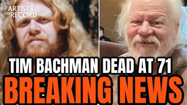 
Tim Bachman Passed Away At The Age Of 71 