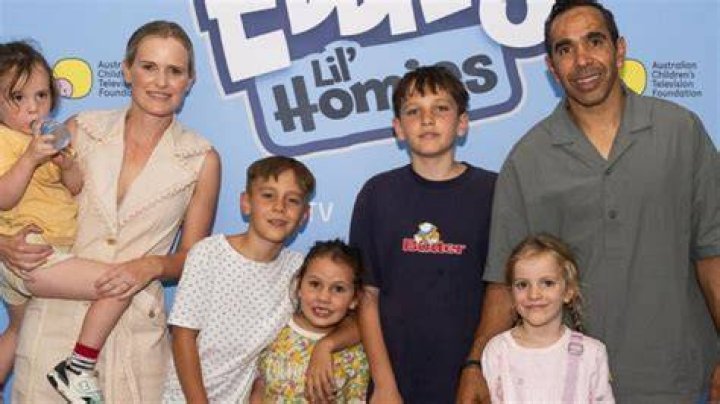
What Is Eddie Betts Doing Now? Children Billy and Lewis Betts With Wife Anna Scullie 