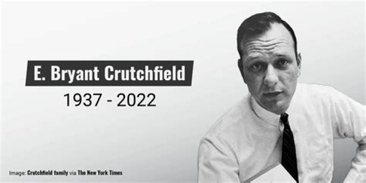 
What was E. Bryant Crutchfield Cause of Death? 