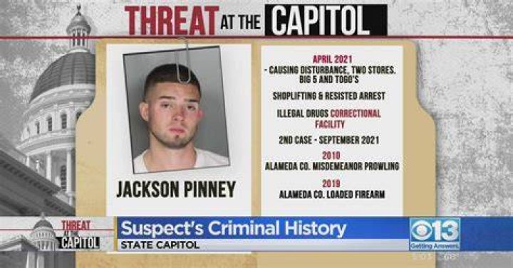Who is Jackson Pinney, Roseville shooting suspect who also made threats against California State Capitol?