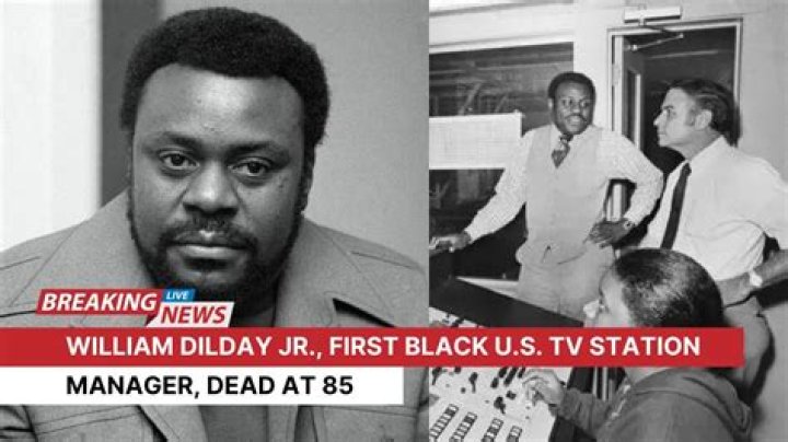 
Who was William Dilday Jr? First black US TV station manager dies at age 85 