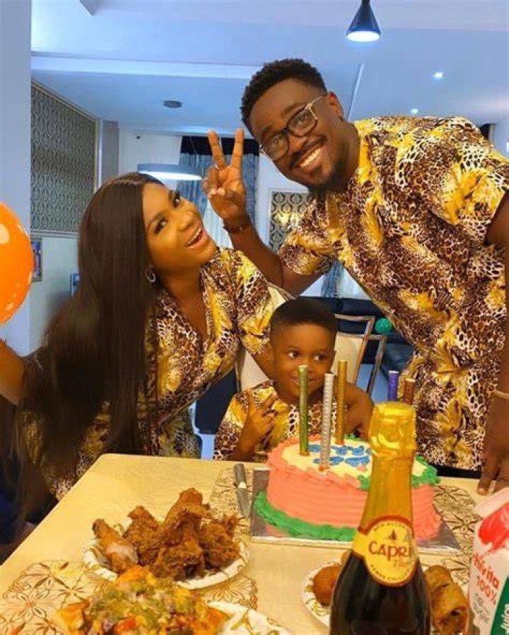 
‘You Are My Happiness’ – US – Based Nigerian Actor, Kayybaba Celebrates Second Son On His Birthday. 