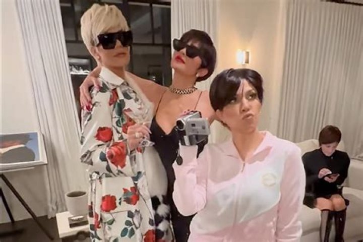 
‘You Just Got Krissed!’ Kardashian Sisters Dress Up As Mother for Her 67th Birthday 