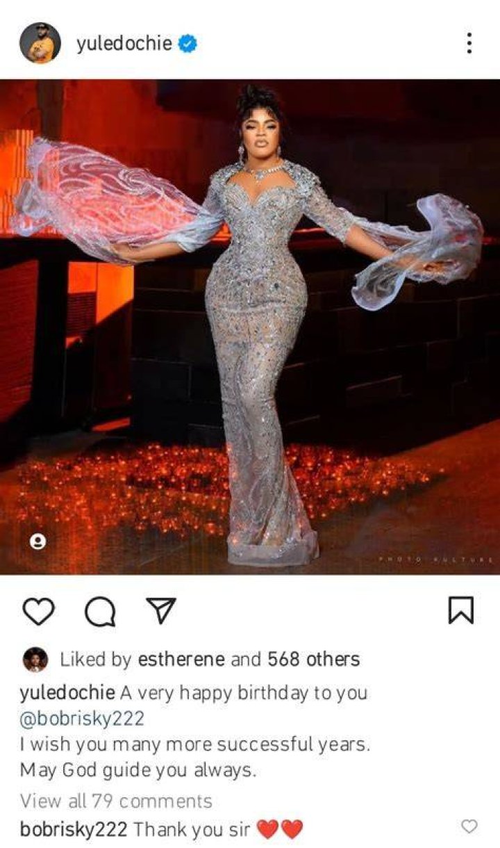 
Yul Edochie Ridiculed As He Celebrates Bobrisky’s 31st Birthday 